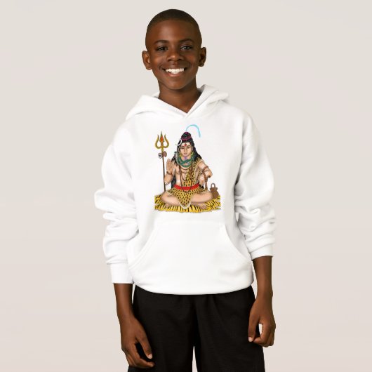 Lord Shiva Hoodie for Men (Vorne ganz)