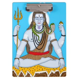 Lord Shiva Klemmbrett