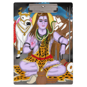 Lord Shiva Klemmbrett