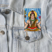 Lord Shiva Knopf Button (Insitu)