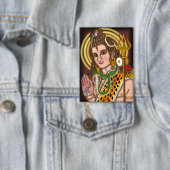 Lord Shiva Knopf Button (Insitu)