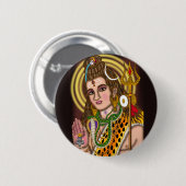 Lord Shiva Knopf Button (Vorne & Hinten)