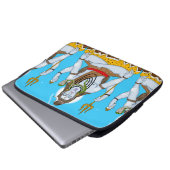 Lord Shiva Laptop Case (Vorne Knopf)