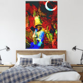 Lord Shiva Leinwanddruck (Insitu (Schlafzimmer))