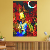 Lord Shiva Leinwanddruck (Insitu (Wohnzimmer))