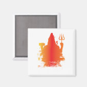 LORD SHIVA MAGNET (Vorderseite/Rückseite)