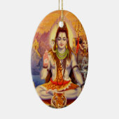 Lord Shiva Meditating Ornament (Rechts)