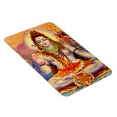 Lord Shiva Meditating Premium Flexi Magnet (Rechte Seite)