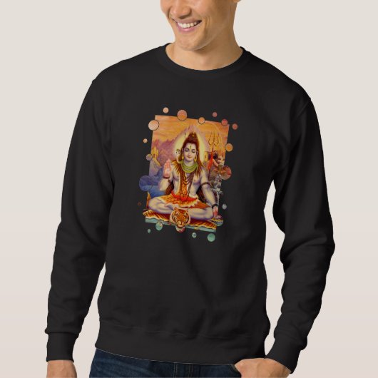Lord Shiva Meditating Shirt (Vorderseite)