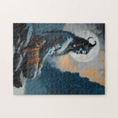 Lord shiva meditieren, häusliche Erwärmung, Gesche Puzzle (Horizontal)