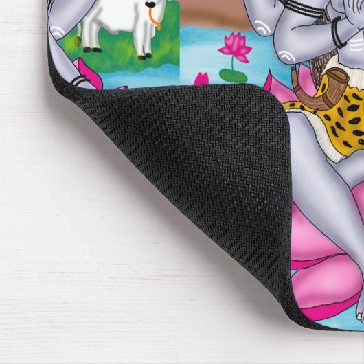 Lord Shiva Mouse Pad Mousepad (Ecke)