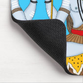 Lord Shiva Mouse Pad Mousepad (Ecke)