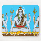 Lord Shiva Mouse Pad Mousepad (Vorne)