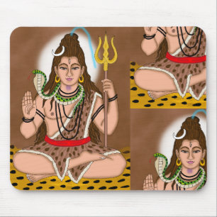 Lord Shiva Mouse Pad Mousepad