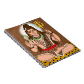 Lord Shiva Notebook Notizblock (Rechte Seite)