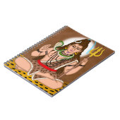 Lord Shiva Notebook Notizblock (Linke Seite)