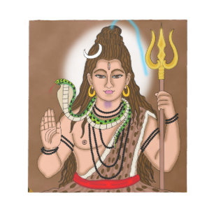 Lord Shiva Notizblock