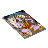 Lord Shiva Notizbuch Notizblock (Rechte Seite)