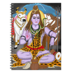 Lord Shiva Notizbuch Notizblock