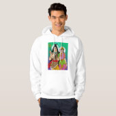 Lord Shiva Parvati Hoodie (Vorne ganz)