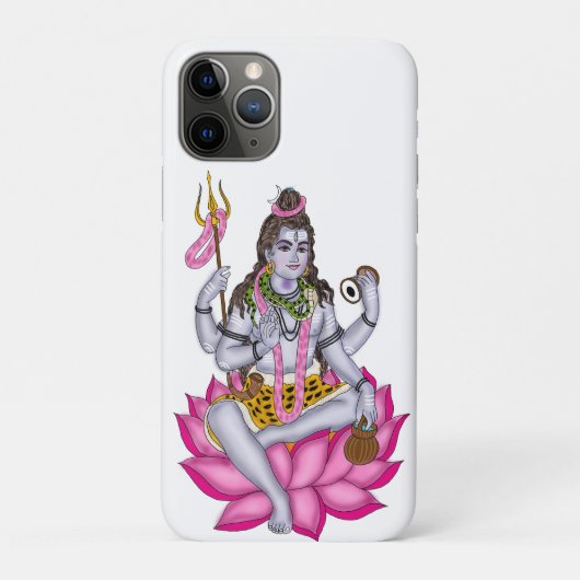 Lord Shiva Phone Cover (Rückseite)
