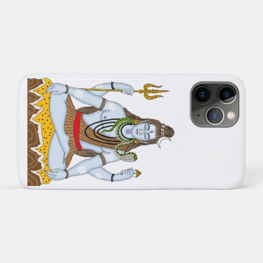 Lord Shiva Phone Cover (Rückseite (Horizontal))