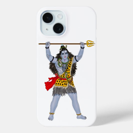 Lord Shiva Phone Cover (Rückseite)