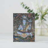 Lord Shiva Post Card Postkarte (Stehend Vorderseite)