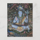Lord Shiva Post Card Postkarte (Vorderseite)