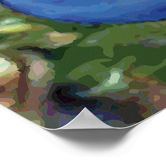 Lord Shiva - Poster (Ecke)