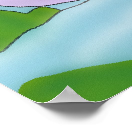 Lord Shiva Poster (Ecke)