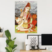 Lord Shiva Poster (Heimbüro)