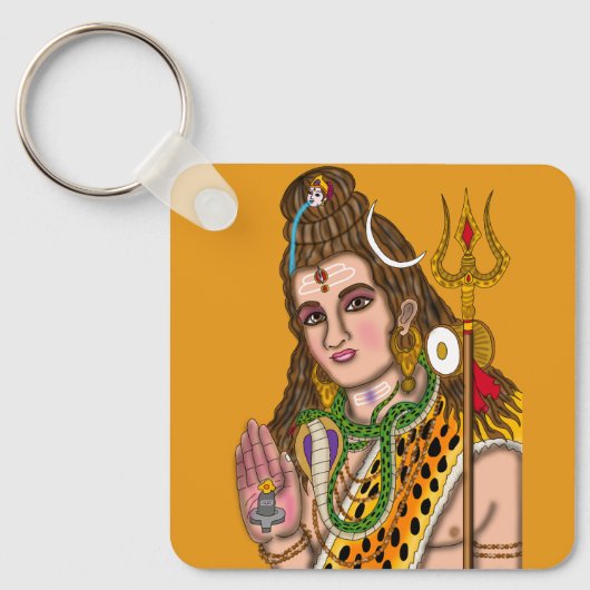 Lord Shiva Schlüsselanhänger (Vorderseite)