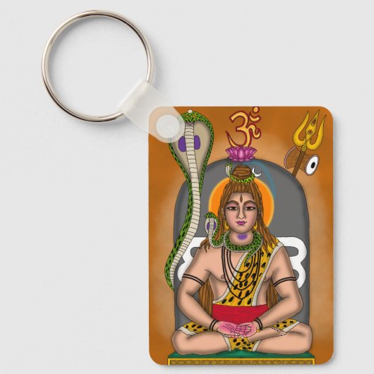 Lord Shiva Schlüsselanhänger (Vorderseite)