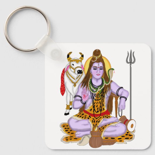 Lord Shiva Schlüsselanhänger (Vorderseite)