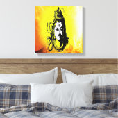 Lord Shiva schöne Gemälde auf Leinwand (Insitu (Schlafzimmer))