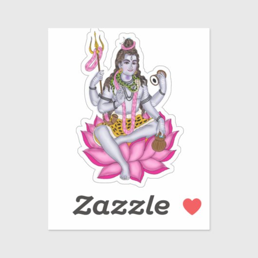 Lord Shiva Stickers Aufkleber (Blatt)