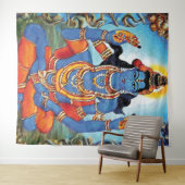 Lord Shiva - Tapestry Wandteppich (Beispiel (Horizontal))