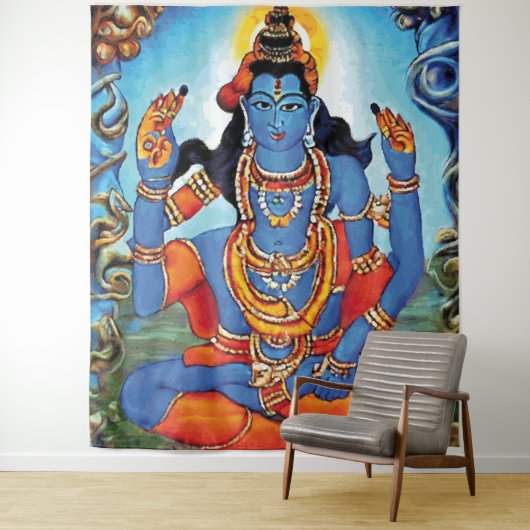 Lord Shiva - Tapestry Wandteppich (Beispiel)