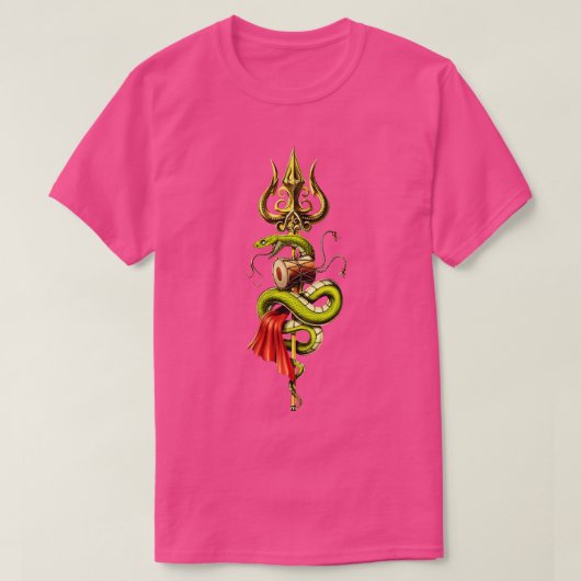 Lord Shiva Trident T-Shirt (Design vorne)