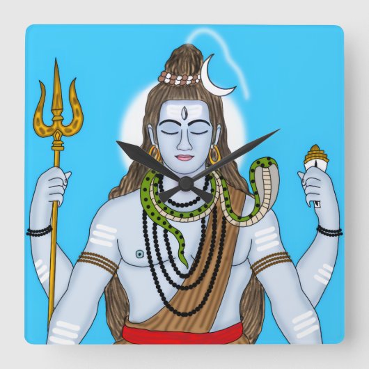 Lord Shiva Uhr (Vorderseite)