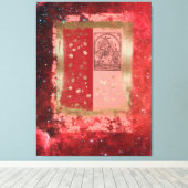 Lord Shiva - Wrapped Canvas Leinwanddruck (Insitu (Holzboden))