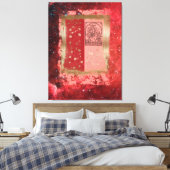 Lord Shiva - Wrapped Canvas Leinwanddruck (Insitu (Schlafzimmer))