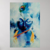 Lord Shree Krishna Artistic design Wall Art Poster (Vorne)