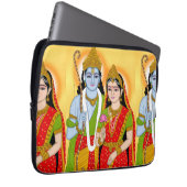 Lord Sita Ram Laptop Case – Divine Protection for (Vorne Rechts)