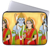 Lord Sita Ram Laptop Case – Divine Protection for (Vorderseite)
