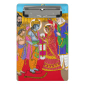Lord Sita Ram Mini Klemmbrett (Vorderseite)