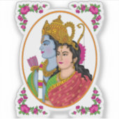 Lord Sitaram Aufkleber (Vorderseite)