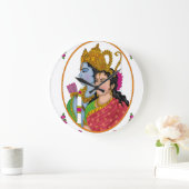 Lord SitaRam Clock Große Wanduhr (Zuhause)