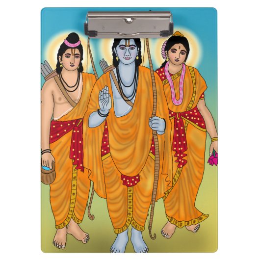 Lord Sitaram Klemmbrett (Vorderseite)